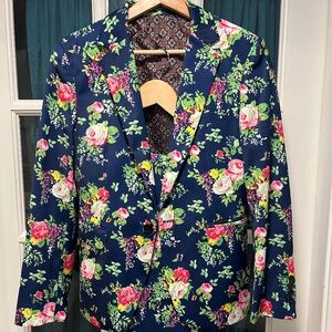 Floral Suit, Men’s Small
